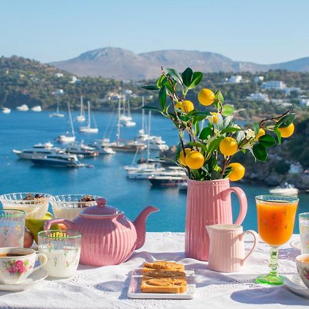 Leros Windmills Apartman Pandéli Kültér fotó