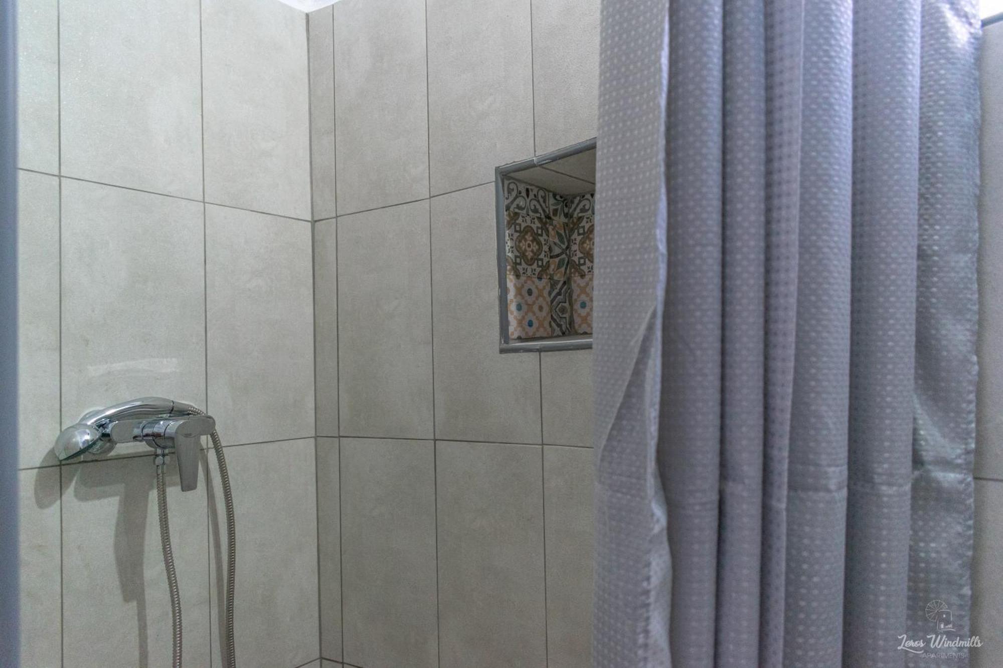 Leros Windmills Apartman Pandéli Kültér fotó