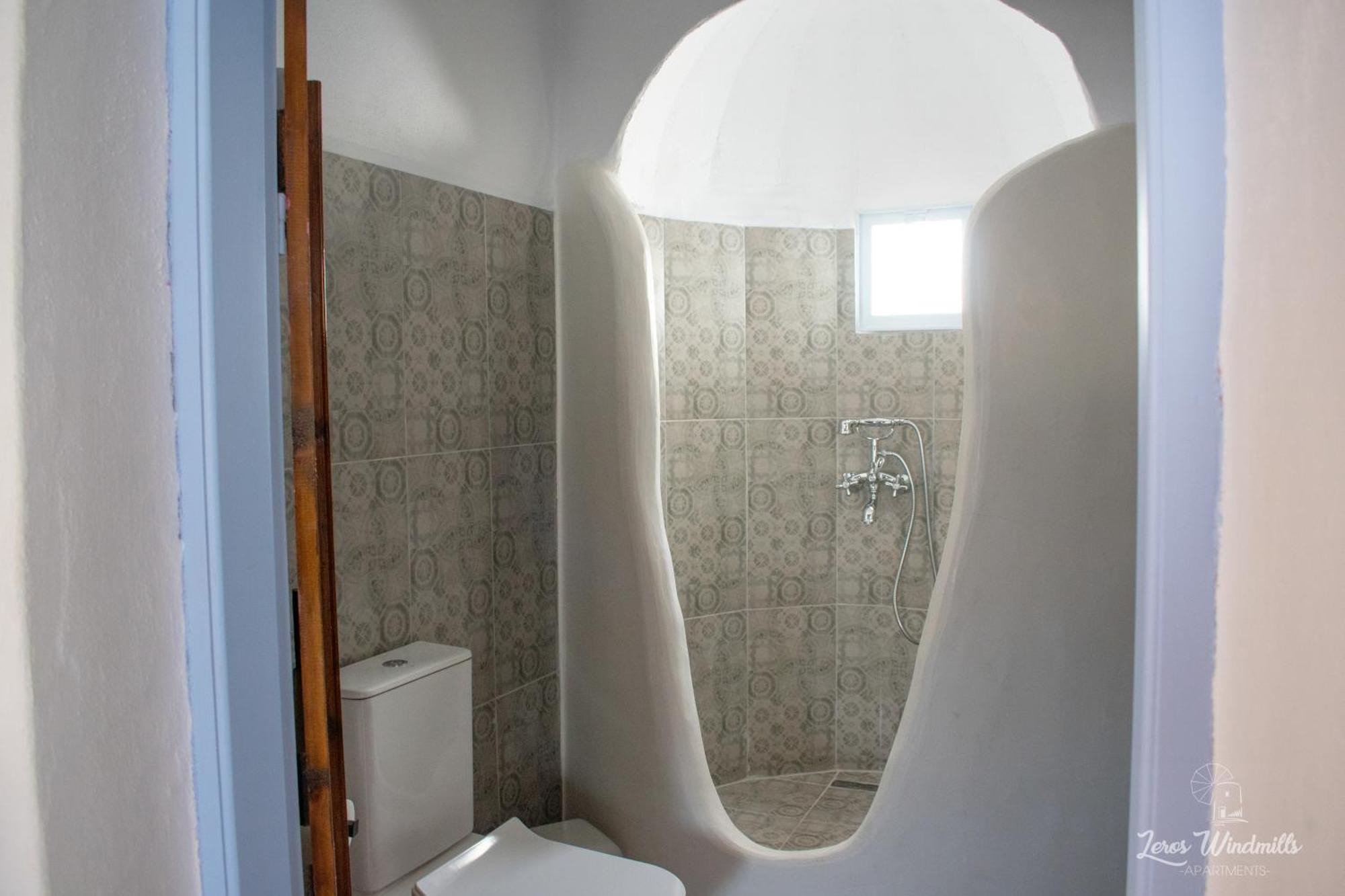 Leros Windmills Apartman Pandéli Kültér fotó