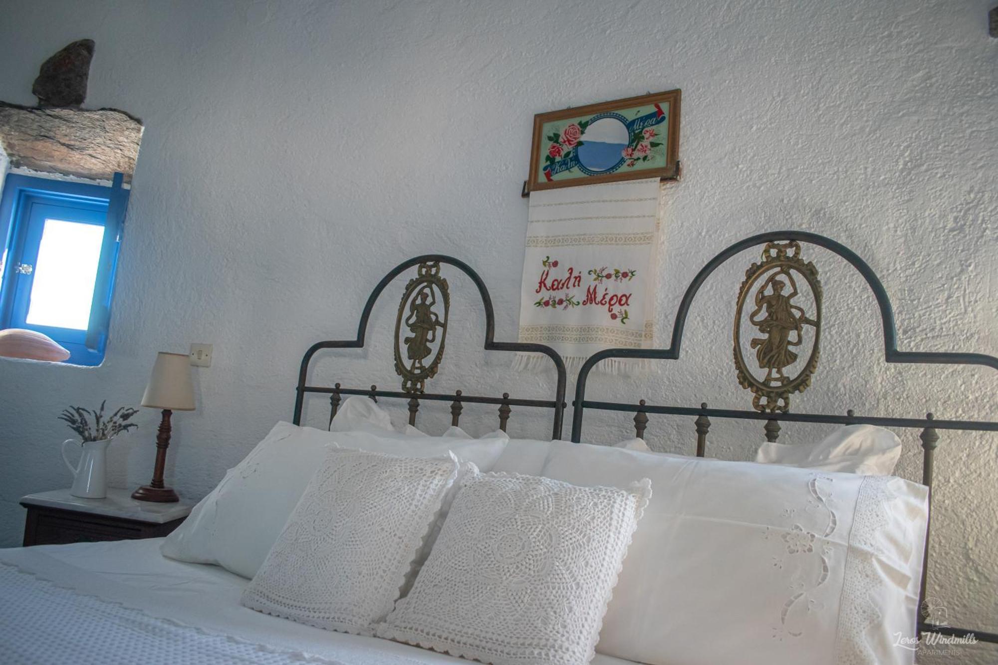 Leros Windmills Apartman Pandéli Kültér fotó