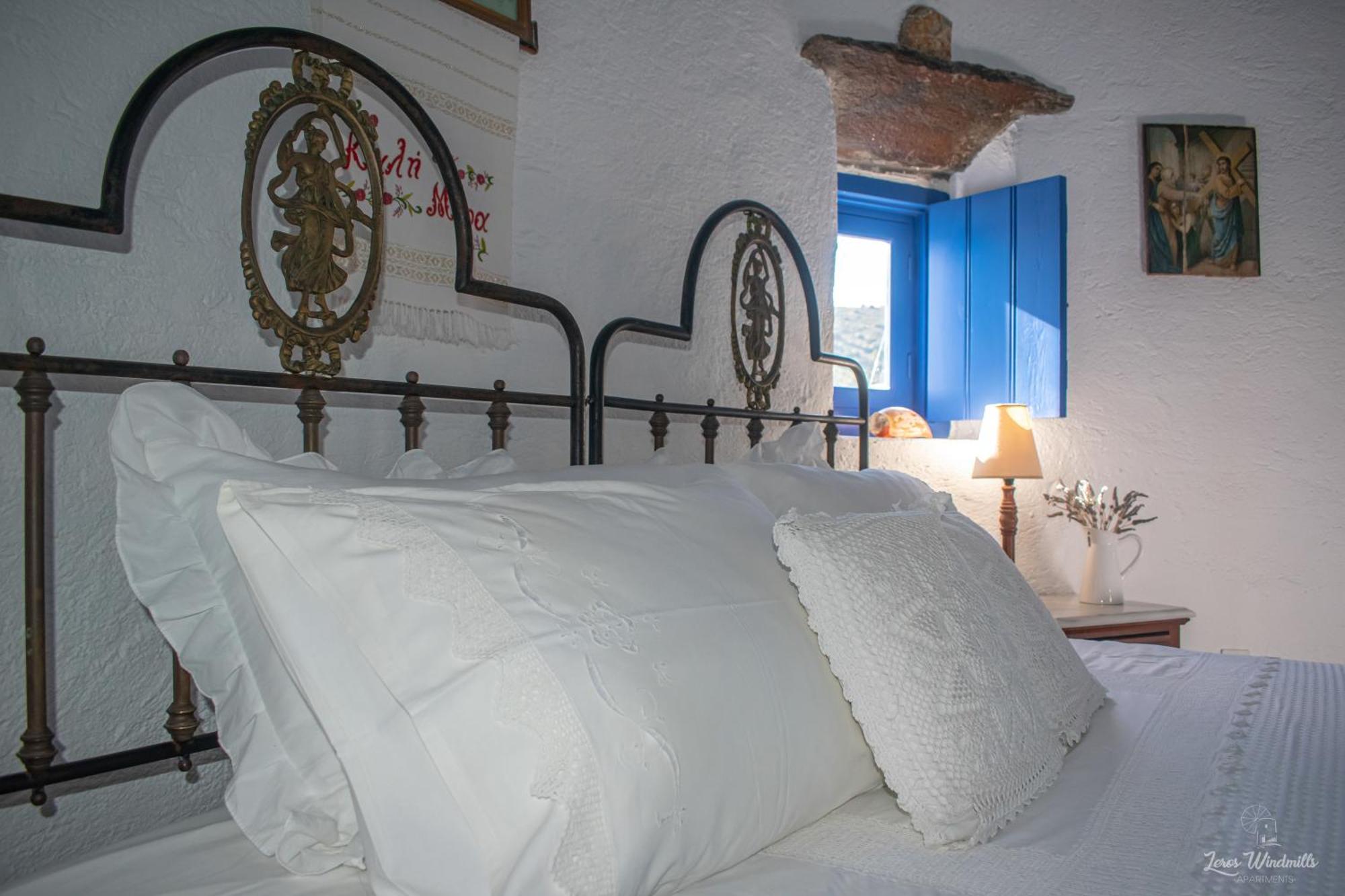 Leros Windmills Apartman Pandéli Kültér fotó